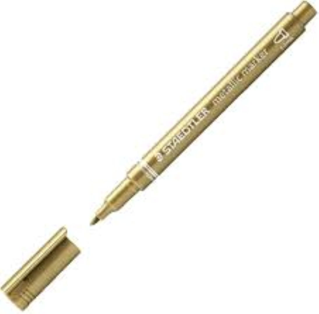 Staedtler Permanent Metalic Marker blue (Blt Tip) ST-8323-373